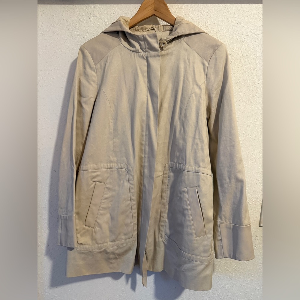 Joie Cotton and Leather Jacket